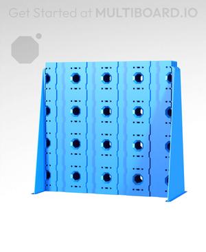 4x4 - 6x Stack - Single-Sided Multipoint Plate