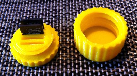 Mini Micro SD Card Rounded Box