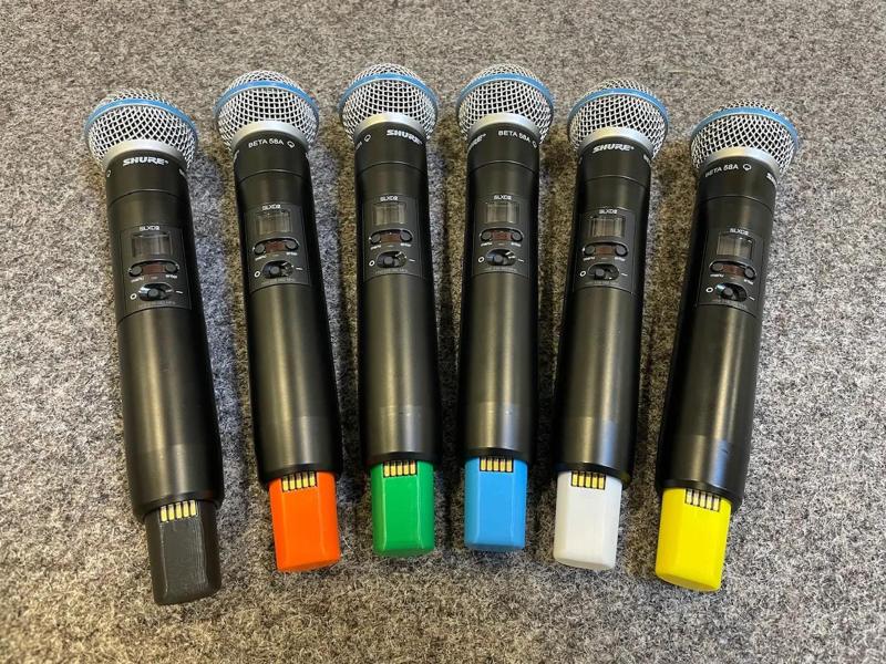 Shure SLXD Color ID antenna cap   