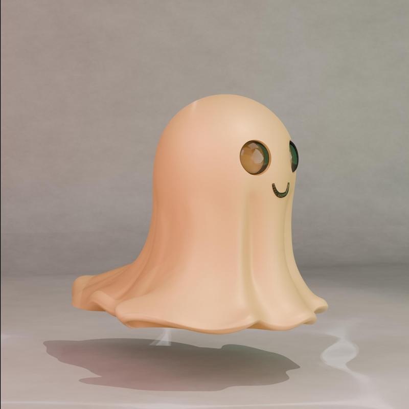 Cute Octopus Ghost