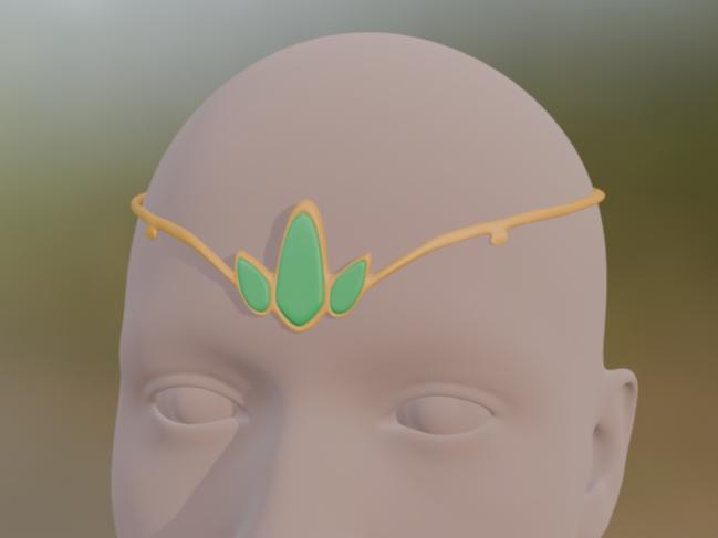 Diadem of Jedi Master Avar Kriss NO AMS