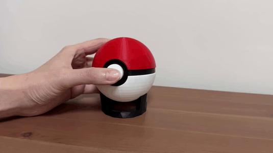 Pokémon Poké Ball - Pressable decompression gadget