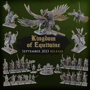 Titan Forge Miniatures - 2023 - September - Kingdom of Equitaine