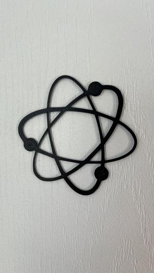 Atom Symbol Wall Art