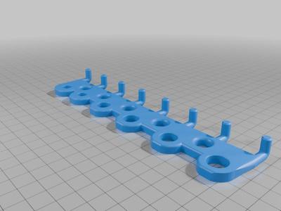 Peg Board Screw Driver Holder