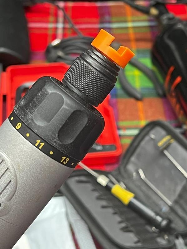 Paintball magazine drill winder bit