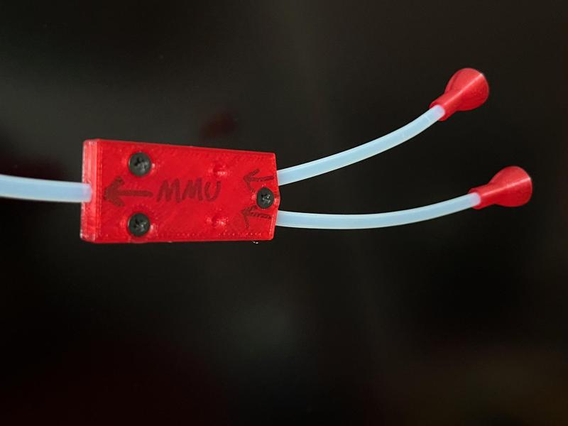 MMU3 Filament Splitter Y