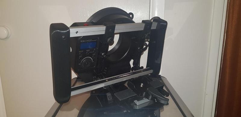 Riko 400 flash rig for Nikon camera