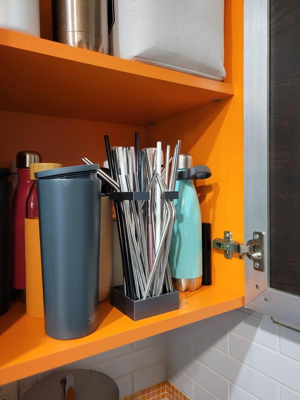 Straw Stand Holder for Reusable Metal Straws