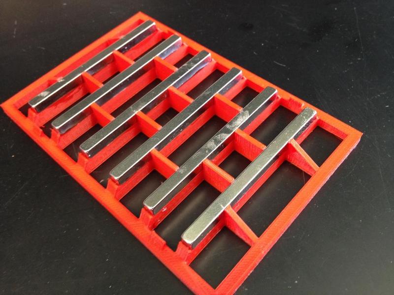 96 well plate / 0.2 mL strip tube Magnet Rack