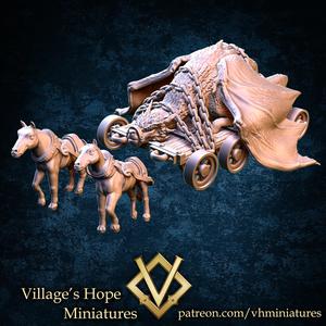 captured dragon cart