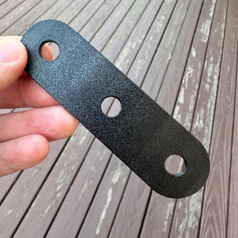 Washer for Door Closer - Specialized - Three 9mm holes 1.5" Apart   