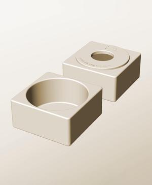 CS96-50-P Modular pierced component container modern decor