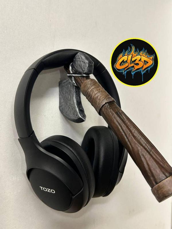 Viking Axe - Headphone Hanger