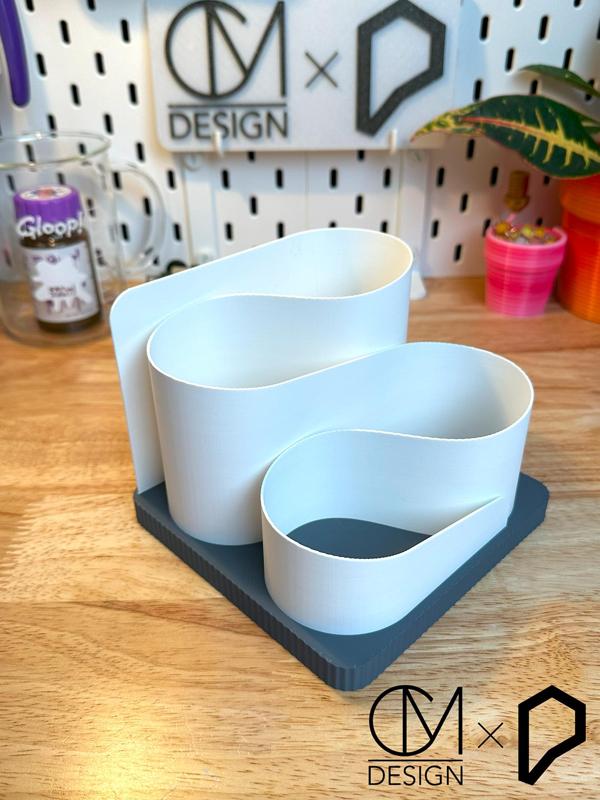 Slalom Desk Organizer.STL