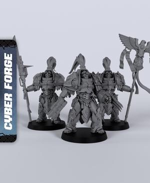 Invicti Custodes - With Free Cyberpunk Warhammer - 40k Sci-Fi Gift Ideas for RPG and Wargamers