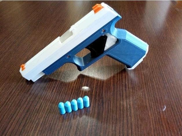 3D Printed Toy Pistol Thingy Something 