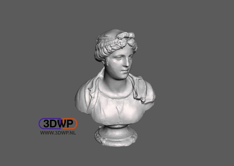 Bust Of A Young Woman - Simone Bianco (Statue 3D Scan)