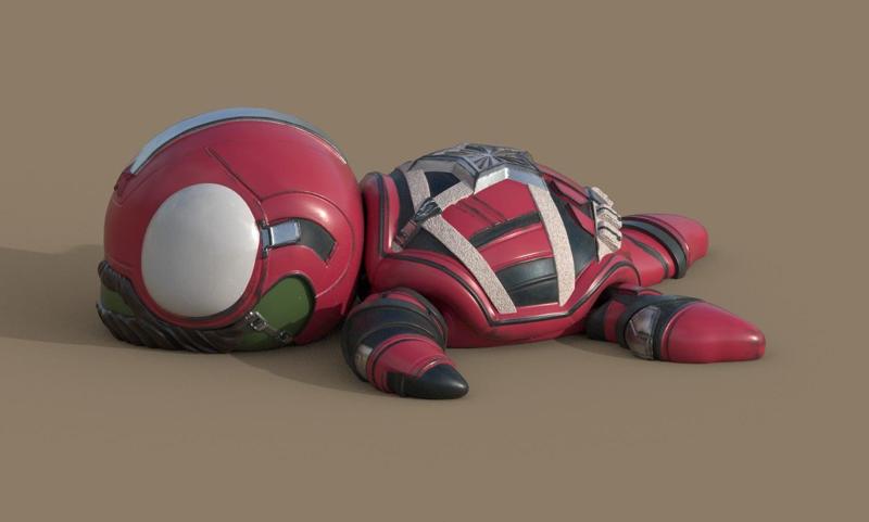 Super Turtle Red Guardian