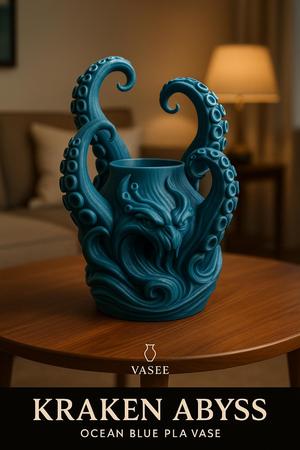 Octopus vase art organizer for deep sea vibes
