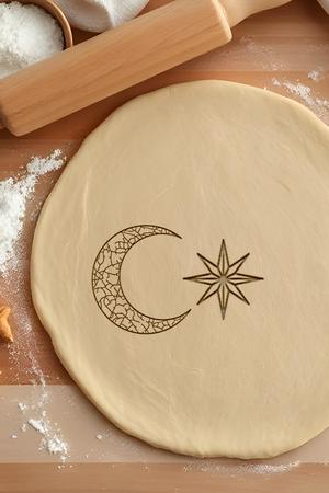 Moon And Star Cookie Cutter, Biscuit Cutter