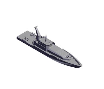 1/700 Scale HMAS Armidale Patrol Boat.stl