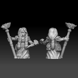 Dwarf priestess