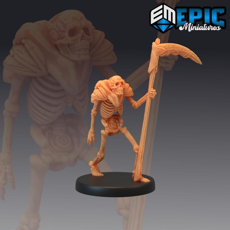 Skeleton Army - Scythe Warrior / Fighter / Soldier
