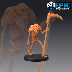 Skeleton Army - Scythe Warrior / Fighter / Soldier