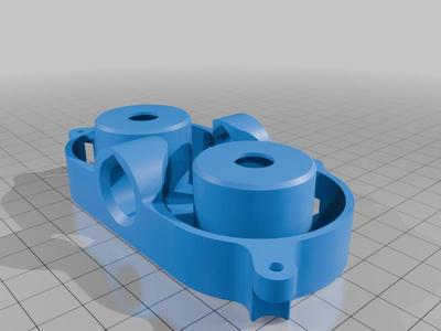 REUPLOAD - Nerf Ultra 2 Stock Motor Flywheel cage and Slim Conversion