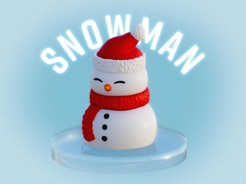Snowman Christmas Decoration