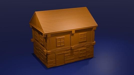 The Printed Manor – Modular 3-Story 28mm Fantasy House for Tabletop Wargames & RPGs