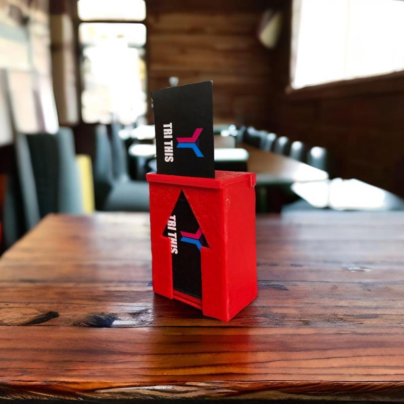 Business Card Holder – Customizable Holder for Office, Desk, and Events