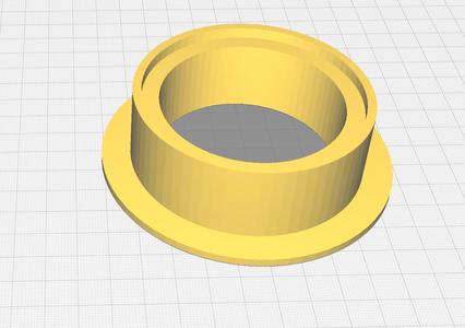 60mm to 80mm desk grommet adapter