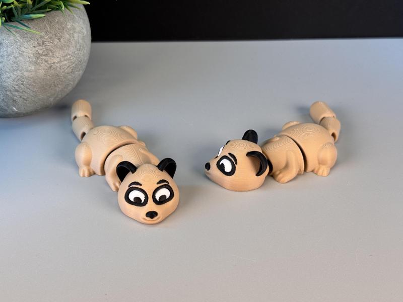 Articulated Cute Meerkat