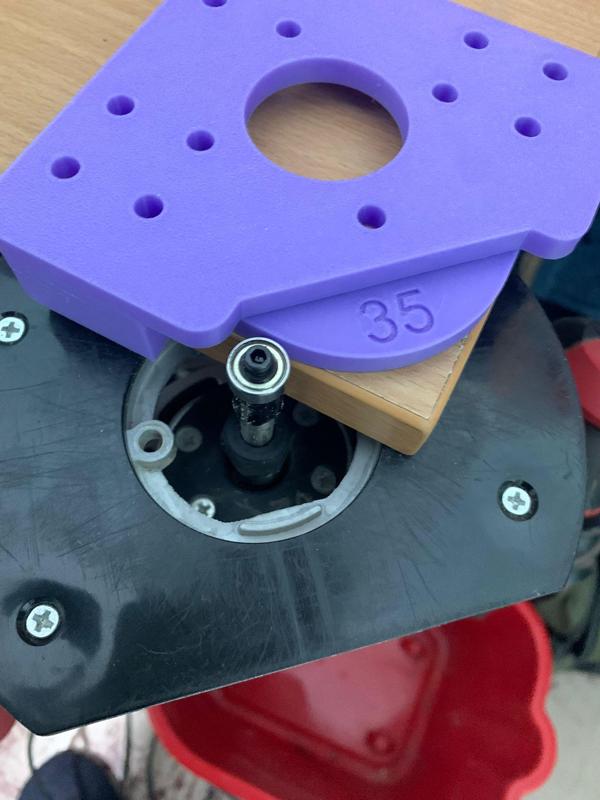 Edge Trimming Gauge Tool (10-15-25-30-35-40-50°)