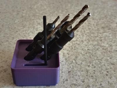 gridfinity countersink holder