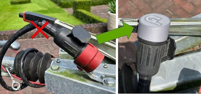 250601 Trailer connector cap (ISO 11446)