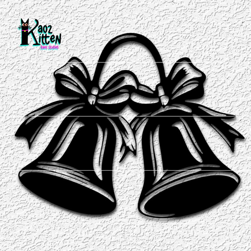 wedding bells wall art christms bell decor