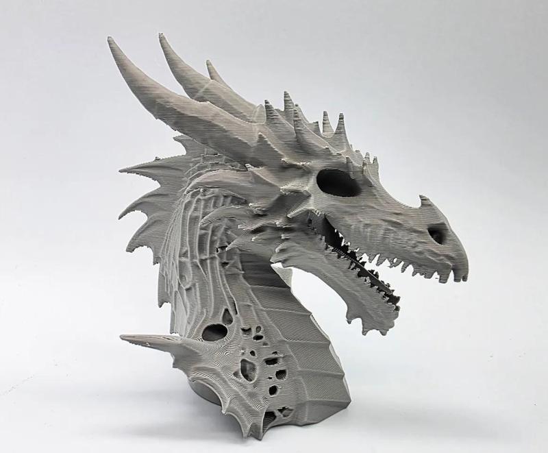 Undead Dragon Bust   