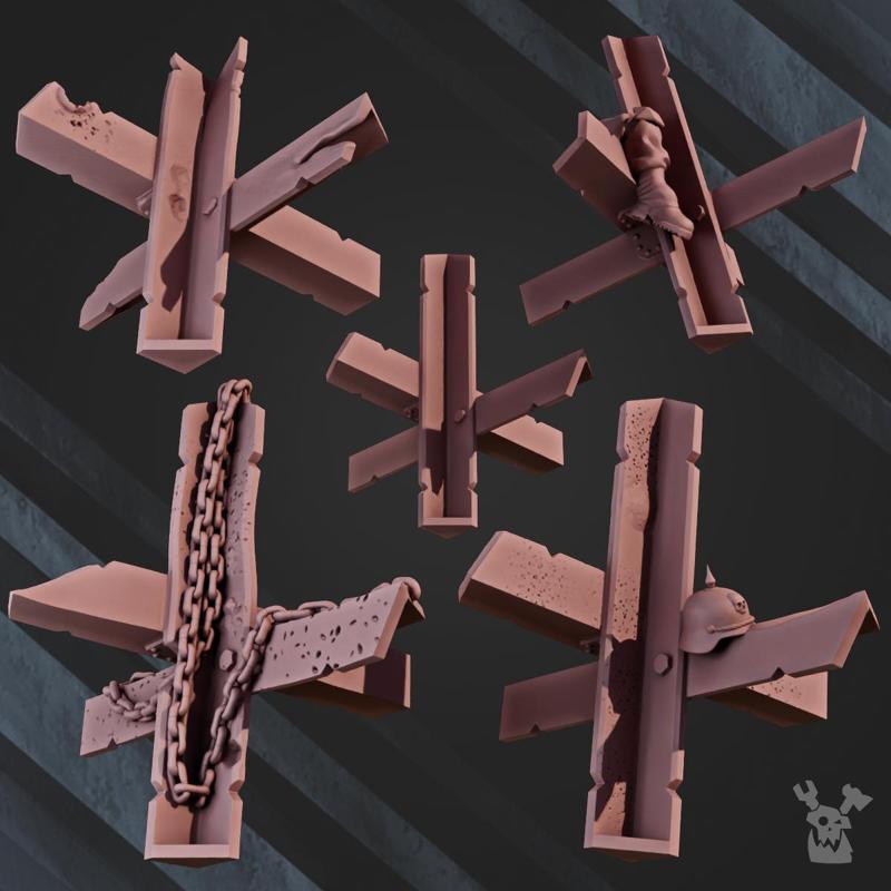 Czech Hedgehogs 20mm and 30mm x5