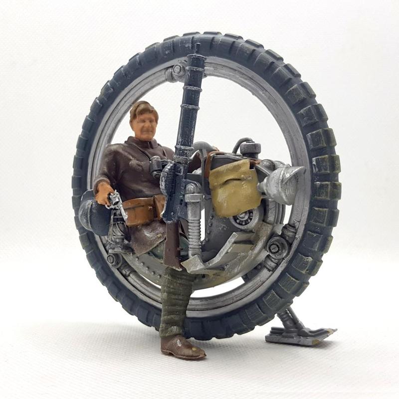 Steampunk mono wheel, unicycle.