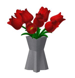 Decorative flower plant vase