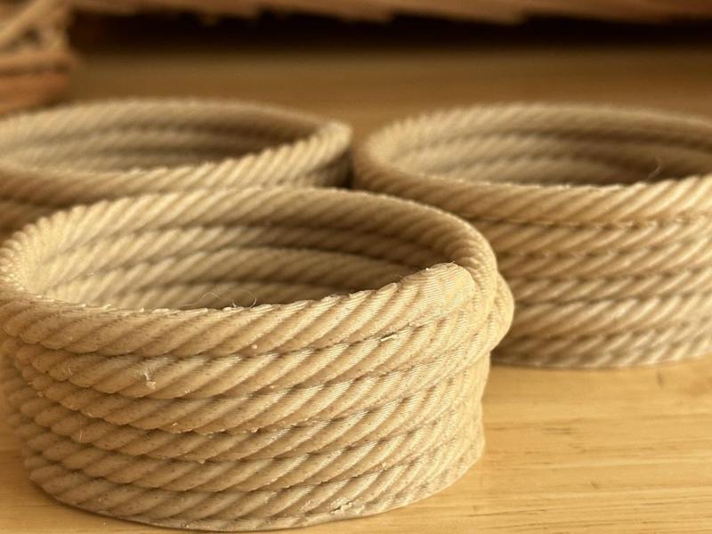 Sloppy Coiled Rope Bowls