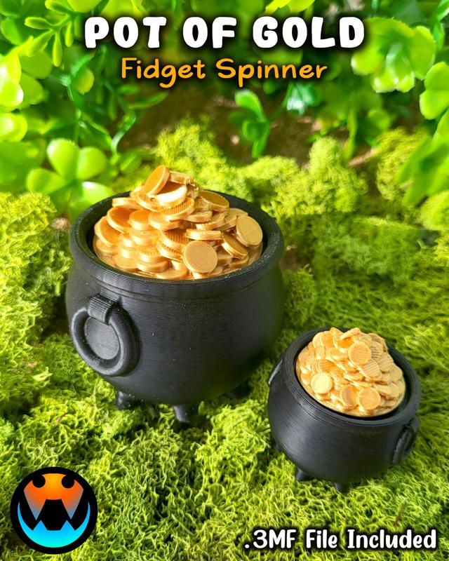 Pot O' Gold Fidget Spinner