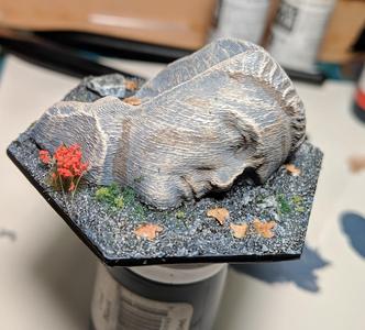 Warhammer Underworlds Blocking Terrain - Broken Statue