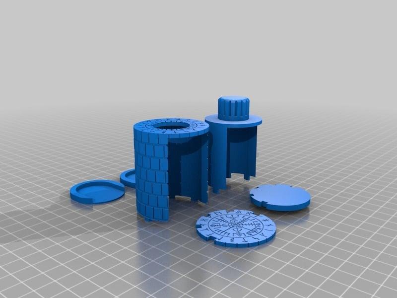 "The Vault" miniature holder