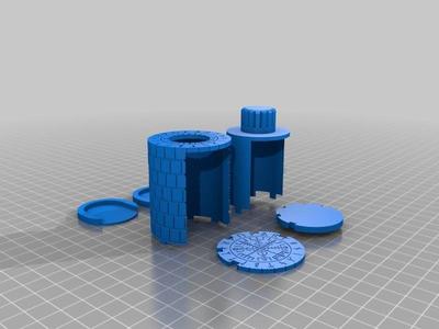 "The Vault" miniature holder