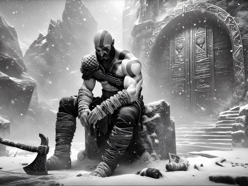 Hueforge God of war - Kratos