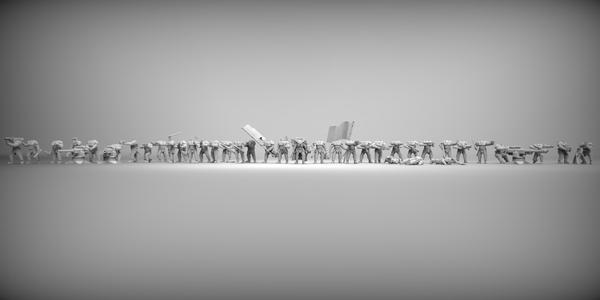 custom  guard army for wargaming